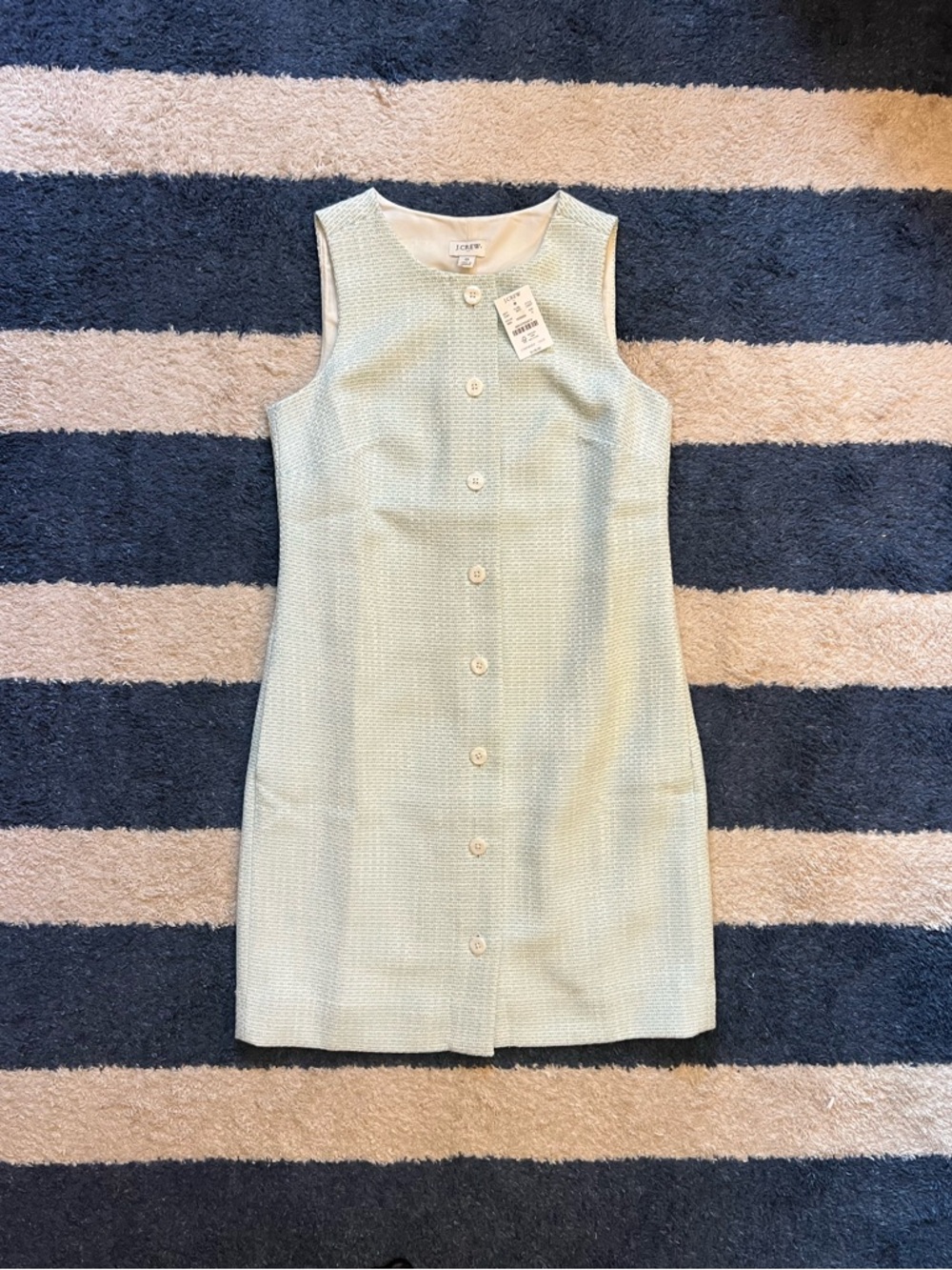NWT JCrew Sleeveless Tweed Dress